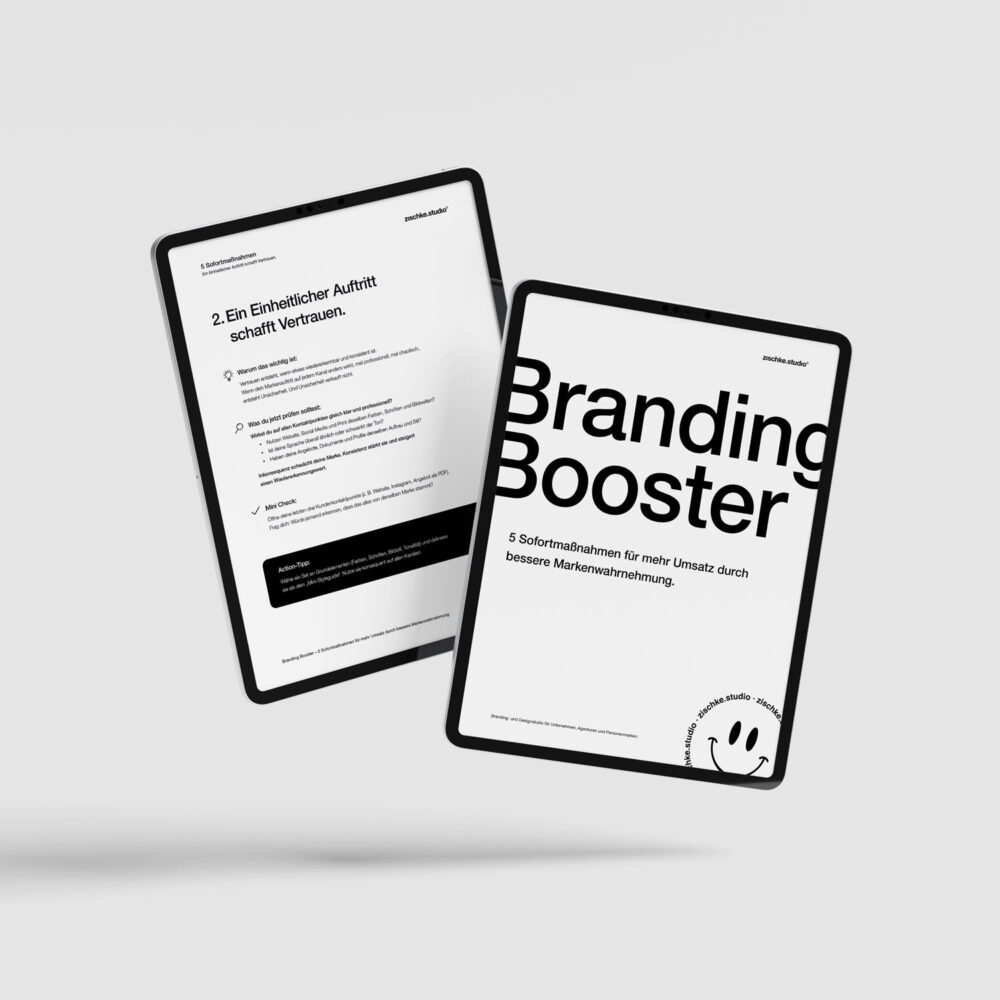 Der Branding Booster als Workbook